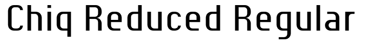 Chiq Reduced Regular