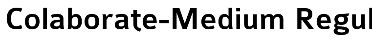 Colaborate-Medium Regular