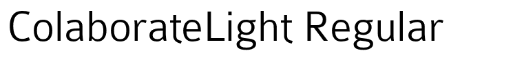 ColaborateLight Regular