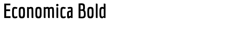 Economica Bold