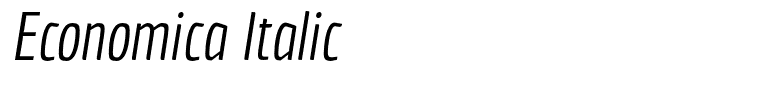 Economica Italic