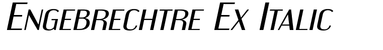 Engebrechtre Ex Italic