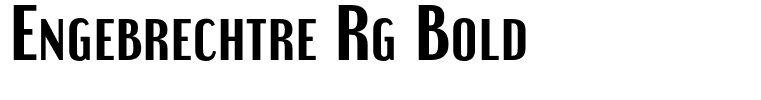Engebrechtre Rg Bold