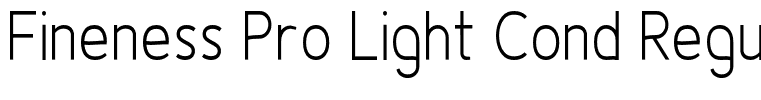Fineness Pro Light Cond Regular