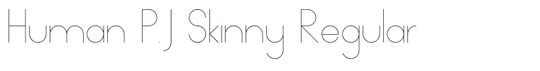 Human P.J Skinny Regular