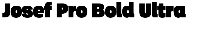 Josef Pro Bold Ultra