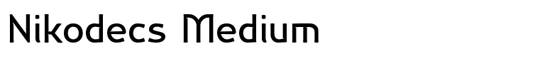 Nikodecs Medium