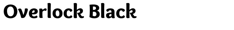 Overlock Black