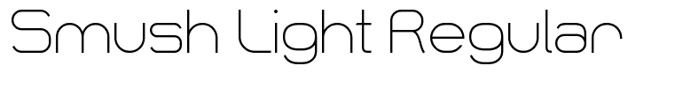 Smush Light Regular