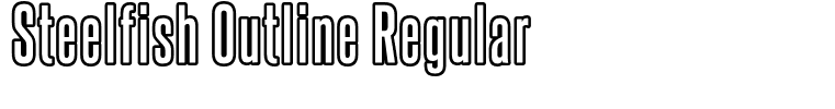 Steelfish Outline Regular