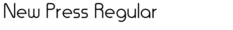 New Press Regular