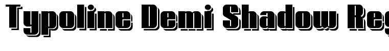Typoline Demi Shadow Regular