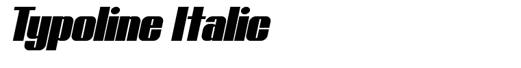 Typoline Italic