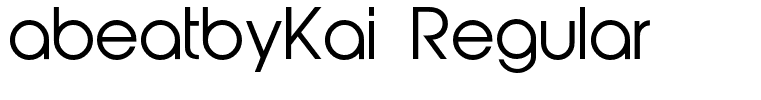 abeatbyKai Regular