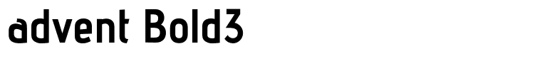 advent Bold3