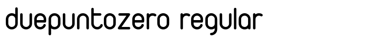 duepuntozero regular