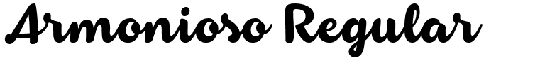 Armonioso Regular