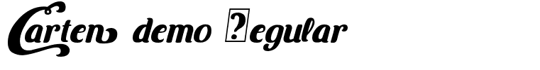 Carten demo Regular