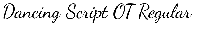 Dancing Script OT Regular