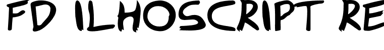FD Ilhoscript Regular