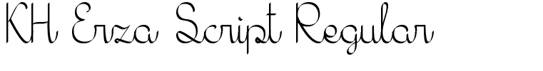 KH Erza Script Regular