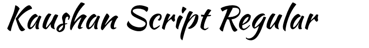 Kaushan Script Regular