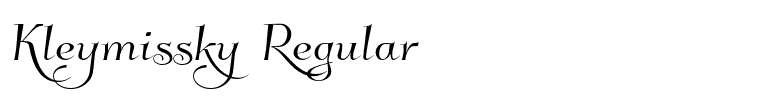 Kleymissky Regular