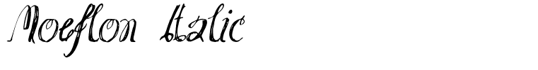 Moeflon Italic