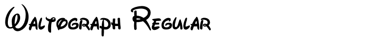Waltograph Regular