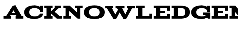 Acknowledgement Medium