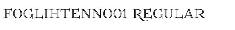 FoglihtenNo01 Regular
