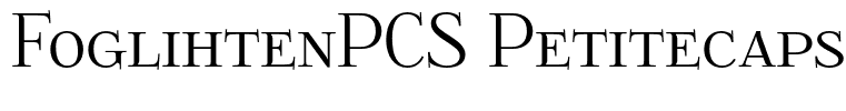 FoglihtenPCS Petitecaps