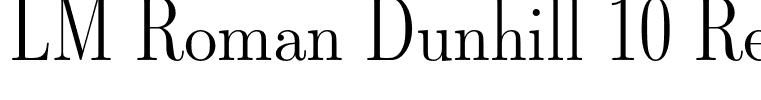 LM Roman Dunhill 10 Regular