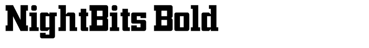 NightBits Bold