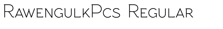 RawengulkPcs Regular