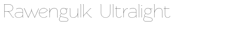 Rawengulk Ultralight