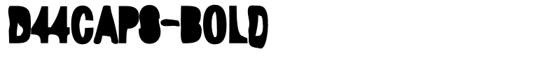 D44Caps-Bold