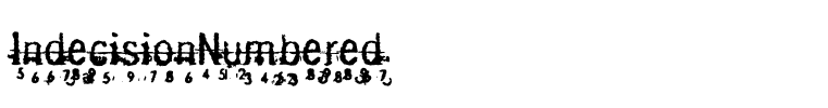 IndecisionNumbered