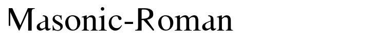 Masonic-Roman