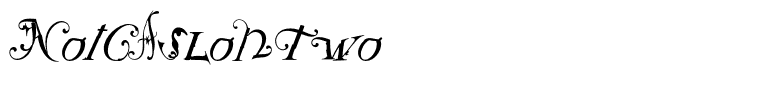 NotCaslonTwo