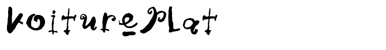 VoiturePlat