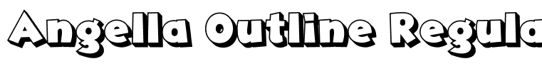 Angella Outline Regular