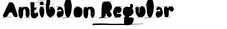 Antibalon Regular