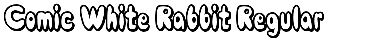 Comic White Rabbit Regular