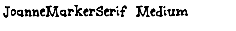 JoanneMarkerSerif Medium