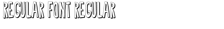 Regular Font Regular