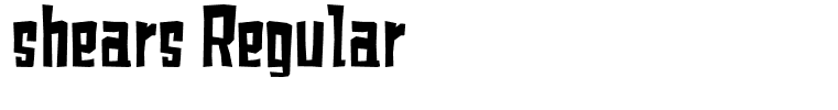 shears Regular