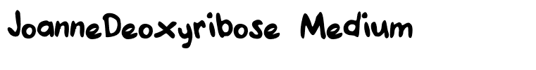 JoanneDeoxyribose Medium