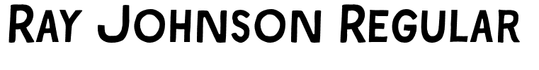 Ray Johnson Regular