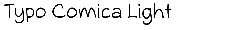 Typo Comica Light